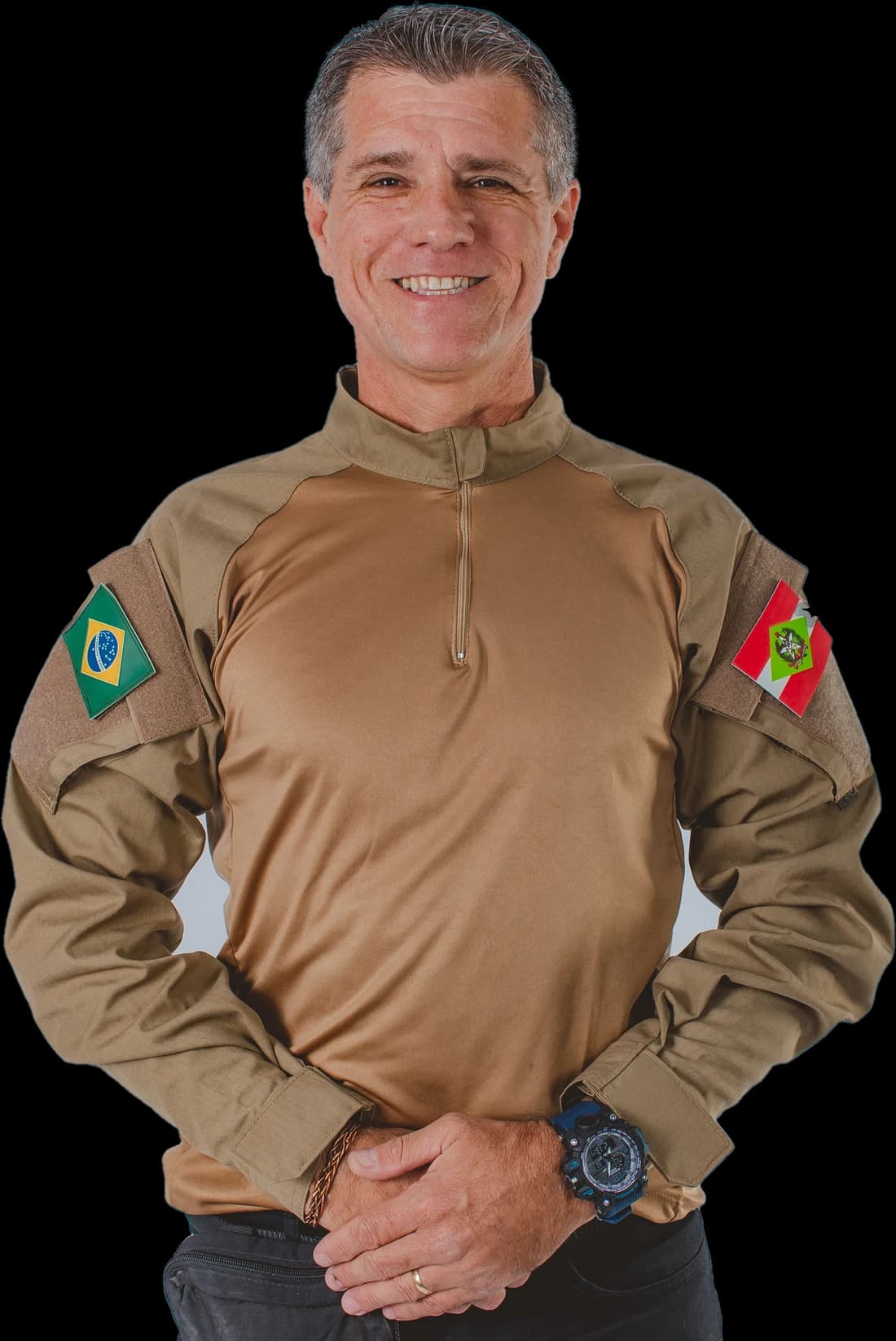 Retrato de Sargento Floriano, candidato a Deputado Estadual por Santa Catarina